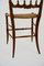 Mid-Century Chiavari Chair Model Parisienne with Cane Seat, 1953, Image 6