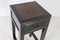 Chinese Black Ebonised Lacquered Side Table with Cane Top and Single Drawer 2