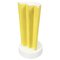 Modern Italian Yellow Ceramic Vase by Ettore Sottsass for A. Sarri, 1990s, Image 1