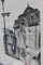 Yavora Petrova, Black and White Art Deco Houses, 1987, Original Collage 8