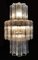 Murano Glass Tube Wall Sconces with 18 Clear Glass Tube, 1980s, Set of 2 14