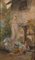Junge nackte Frau & Liegender Mann, 1900, Aquarell auf Papier 2