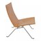 PK-22 Lounge Chair in Patinated Elegance Leather by Poul Kjærholm for Fritz Hansen 2