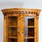 Antique Biedermeier Corner Display Case 2