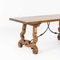 Vintage Baroque Style Table in Walnut, Image 2