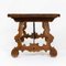 Vintage Baroque Style Table in Walnut 4