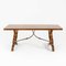 Vintage Baroque Style Table in Walnut, Image 10