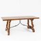 Vintage Baroque Style Table in Walnut, Image 9