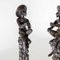 Venetian School Artist, Monkey Sculptures, 19th Century, Walnut, Set of 2, Image 5