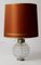 Small Table Lamp with Illuminated Lamp Foot, 1960s 1