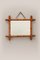 Vintage French Bamboo Mirror., 1920s 1