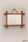 Vintage French Bamboo Mirror., 1920s 9