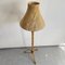 Mid-Century French Floor Lamp in Rattan and Straw, 1950s 8