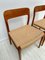 Vintage Danish Teak & Papercord Dining Chair by Niels Otto Møller for J.L. Møllers, 1950s 3
