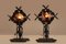 Brutalist Table Lamps by Tom Ahlstrom & Hans Ehrlich, Sweden, 1960s, Set of 2 3