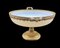 Grand Verre Opalin, France Tazza Bronze Monté en Opaline 9