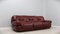 Vintage Leather 3-Seater Sofa from Mobil Girgi, 1970s 12