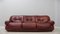 Vintage Leather 3-Seater Sofa from Mobil Girgi, 1970s, Image 1