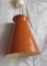 Vintage Deckenlampe mit Metallschirm, 1970er 3