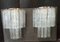 Vintage Wandlampen aus Muranoglas, 1970er, 3 . Set 1