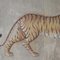Grande Tenture Murale Tigre, Inde, 19ème Siècle 5