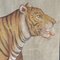 Grande Tenture Murale Tigre, Inde, 19ème Siècle 7