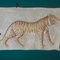 Großer Indischer Tiger Wandbehang, 19. Jh. 2