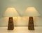 Mid-Century Rattan Table Lamps, 1970s Set of 2 4