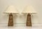 Mid-Century Rattan Table Lamps, 1970s Set of 2 3