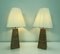 Vintage Tischlampen aus gewebtem Rattan, 1970er, 2er Set 12