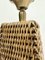 Vintage Woven Rattan Table Lamps, 1970s, Set of 2 10