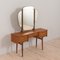 Vintage Scandinavian Teak Dressing Table with Adjustable Mirrors and 5 Drawers, Denmark, 1960s 7