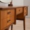 Vintage Scandinavian Teak Dressing Table with Adjustable Mirrors and 5 Drawers, Denmark, 1960s 10