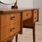 Vintage Scandinavian Teak Dressing Table with Adjustable Mirrors and 5 Drawers, Denmark, 1960s, Image 10
