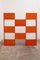 Modular French Wall Furniture in Orange, 1960s 6