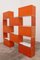 Modular French Wall Furniture in Orange, 1960s, Image 7