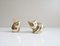 Brass Figures Cat and Mouse, 1960s, Set of 2, Image 1