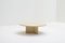 Round Travertine Coffee Table, Italy, 1970s 2