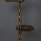 20th Century French Anchor Chain Freestanding Lamp with Shelves, 1930s, Image 11