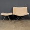 20th Century Italian Swivel Chairs with Matching Foot Stools, 1970s, Set of 4, Image 6