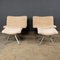 20th Century Italian Swivel Chairs with Matching Foot Stools, 1970s, Set of 4, Image 2