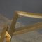 Italian Brass Side Tables with Removable Trays, 1970s, Set of 2 13