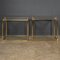 Italian Brass Side Tables with Removable Trays, 1970s, Set of 2, Image 5