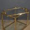 Italian Brass Side Tables with Removable Trays, 1970s, Set of 2, Image 7