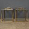 Italian Brass Side Tables with Removable Trays, 1970s, Set of 2, Image 6