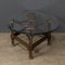20th Century French Leather and Iron Coffee Table by Jacques Adnet, 1950s 3