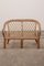 French Bohemian Sofa in Bamboo, 1960s, Image 1
