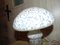 Lámpara de mesa hongo vintage de cristal de Murano, años 70, Imagen 4