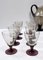 Murano Decanters and Glasses, Italy, 1920s, Set of 24 3