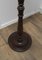 Turned and Fluted Walnut Floor Lamp, 1930s, Image 6